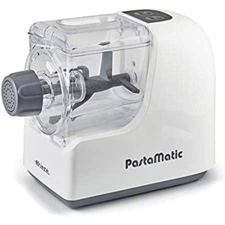 Ariete 1581 Macchina Ultracompatta, Comandi Digitali, Cinque Formati di Pasta, Facile da Usare, 150 W, 0.4 kg, Plastica, Bianco/