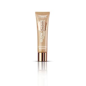 L'Oréal Paris Glow Chérie Crema Illuminante Viso, Infuso con Estratto di Melone e Anguria, Finish Naturale, Nuance 03 Medium