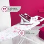 Kleeneze KL063052UKFLOEU-Asse da Stiro con Fantasia, 120 x 38 cm, Floreale Rosa
