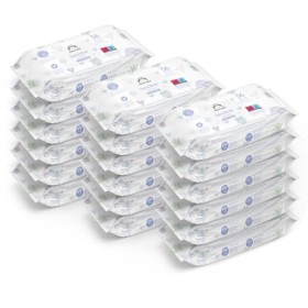 Marchio Amazon - Mama Bear Sensitive Salviette umidificate per bebè - 18 confezioni x 60 salviette (1008 pezzi)