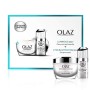 Olaz Luminous Cofanetto Regalo, Crema Viso Antirughe e Antimacchie Giorno, 50 ml ed Eyes Illuminating Crema contro le Occhiaie, 