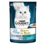 Gourmet Purina Perle Umido Gatto Duetti di Mare con Pesce Dell'Oceano e Tonno - 24 Buste da 85 g Ciascuna (Confezione da 24 x 85