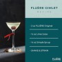 FLUÈRE - Gin analcolico, distillato floreale analcolico, 700 ml