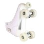 KRF School PPH Pattini A Rotelle Per Artistico, Unisex bambini, Bianco, 39