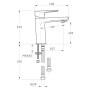 Ogomondo Miscelatore Rubinetto Lavabo Africa Nero Bagno Casa
