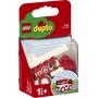 LEGO Duplo My First Autopompa Camion a 4 Ruote, Include Decorazioni di Passeggeri e 1 Scala sul Tetto per Ispirare il Gioco di F