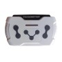 FP-TECH Auto ELETTRICA per Bambini Macchina Jeep 2 POSTI 4WD 12V con Telecomando USB MP3 (Bianco)