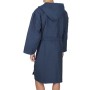 Arena Zeal, Accappatoio in Microfibra Unisex Adulto, Blu (Navy/White), XXL