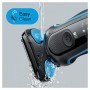 Braun Series 5 50-B1000s Rasoio Elettrico Barba, Wet&Dry, Ricaricabile, Rasoio A Lamina Senza Fili, Blu, Idea Regalo Festa del P