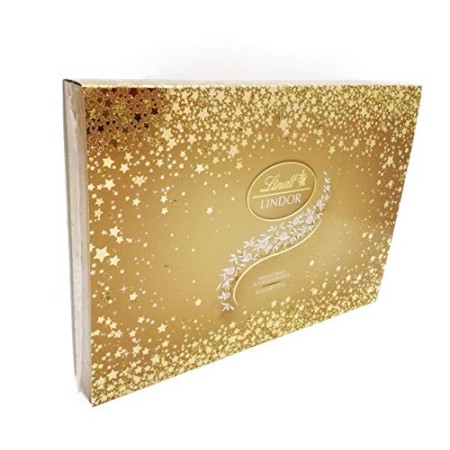 Lindt Scatola Natale Cioccolatini Lindt Lindor Assortita - 350G - 350 g