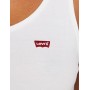 Levi's Essential Tank Canottiera Sportiva, White +, M Donna