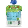 Cuore di Frutta Frullato di Frutta Bio, Mela, Yogurt, Banana, Mango, Cocco e Miglio - Confezioni da 90G, 12 Unità