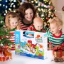 jerryvon Puzzle Bambini 3D Giochi Montessori Mosaico Giocattolo Chiodini 193 Pezzi Costruzione Creativa con Trapano Elettrico Re