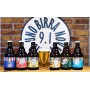 BOX DEGUSTAZIONE GIRO DEL MONDO IN 12 BIRRE- BOX da 12 bottiglie di birra artigianale Italiana da 33 cl FORMATO da 6 differenti 