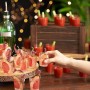 100 Bicchieri da Shot in Plastica Rigida con Eleganti Glitter Dorati, 60ml - USA e Getta Monouso & Riutilizzabile| Bicchierini p