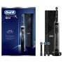 Oral-B Genius X Luxe Edition Spazzolino Elettrico Ricaricabile, 1 Spazzolino Premium Nero con Intelligenza Artificiale, 4 Testin