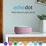 Echo Dot (3ª generazione) - Altoparlante intelligente con integrazione Alexa - Tessuto malva