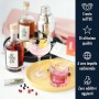 DO YOUR GIN - Set completo per il tuo Gin | Gin fai da te | 12 Spezie naturali di alta qualità in bellissime fialette di vetro