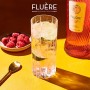 FLUÈRE - Alternativa analcolica di gin rosa, alcool distillato non alcolico con lamponi freschi, 70cl