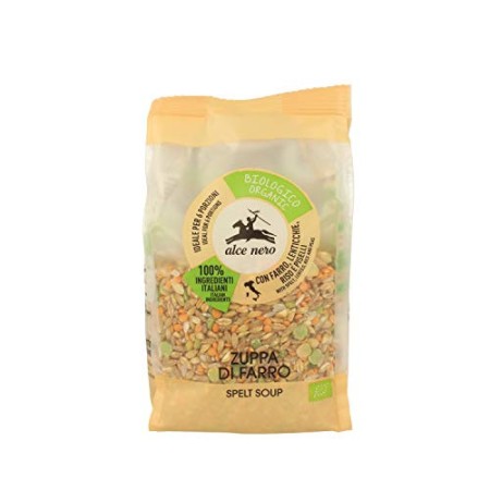 6 x 400GR LEGUMI, CEREALI E ZUPPE ALCE NERO - PRODOTTI BIOLOGICI - POSSIBILITA' ORDINE MISTO (ZUPPA DI FARRO)