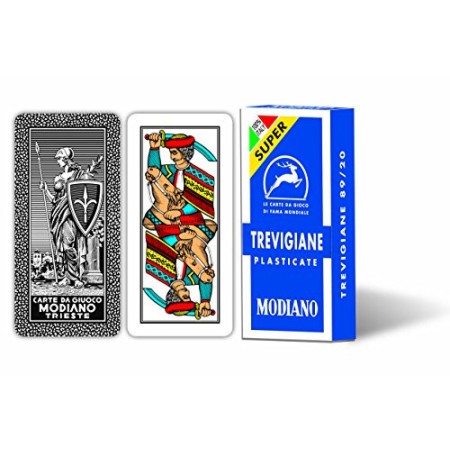 Modiano- Carte da Gioco Trevigiane 89/20 Super, 300137
