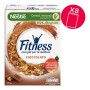 FITNESS Cereali con Frumento e Avena Integrali e Fiocchi Ricoperti di Cioccolato, 8 Confezioni da 375 g