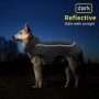 Idepet Giacca per cani Cappotto caldo, Tuta da sci per animali resistente all'acqua, Abbigliamento per cani riflettente antivent