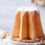 Pandoro artigianale di Fraccaro Spumadoro, dolce natalizio Made in Italy, confezione in Latta - 1000 gr.
