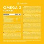 Omega 3 2000 mg per Dose - Acidi Grassi Essenziali DHA ed EPA - Olio di Pesce Puro ad Alta Concentrazione con Vitamina D ed E - 