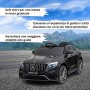 Babycar Mercedes GLC Coupe' 63 AMG ( Nera ) Nuova Versione Macchina Elettrica per Bambini Ufficiale con Licenza 12 Volt Batteria