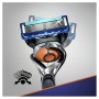 Gillette Fusion5 Proglide Lamette di Ricambio per Rasoio, Confezione da 10 Lamette e 1 Manico Gratis