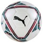Puma teamFINAL 21.5 Hybrid Ball, Pallone da Calcio Unisex-Adult, White-Rose Red-Ocean Depths Black, 5