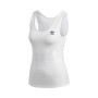 adidas Fm2605 Canotta, Donna, White/Black, 44