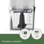 Imetec TritaCompact Tritatutto, Lame in Acciaio Inox, Capienza Contenitore 400 ml, Funzionamento a Pressione, Compatto, 350 W, B