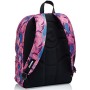 Zaino Format Invicta , Paisley, Rosa, Doppio Scomparto, Scuola & Tempo Libero