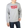 Levi's Graphic B Felpa, ADD Crew T2 HM Midtone Heather Grey, L Uomo