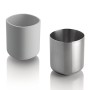 Alessi Birillo Bicchiere Portaspazzolini, PMMA, Bianco