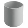 Alessi Birillo Bicchiere Portaspazzolini, PMMA, Bianco