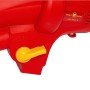 Wolf-Garten 41BB0BE7650 LBV Soffiatore/Aspiratore Elettrico, 2600 W, Rosso/gialo, 48.5x33x59 cm