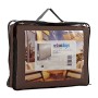 Relaxdays, Marrone Tenda a Vela Triangolare, Idrorepellente, Anti UV, Corde di Supporto, Terrazza e Giardino, 6x6x6 m, 6 x 6 x 6