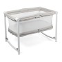 Chicco 08079554210000 Zip&Go Culla Bambini, 0-24 mesi, Grigio (Glacial)