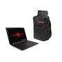 HP - Gaming Omen Zaino Gaming, per Notebook fino a 17", Pannelli Imbottiti, Spallucci Ultra Imbottiti, Tessuto in Materiale Rinf