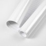 Carta da Parati Adesiva Bianco Perlato Carta Adesiva per Mobili Pellicola Impermeabile Vinile Adesivi da Cucina in PVC Bagno Dur
