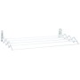 Leifheit 81061 Stendibiancheria A Parete, Plastica, Multicolore, 3.8 m