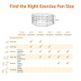 AmazonBasics - Recinzione in metallo per cani, pieghevole, per l’esercizio, 152,4 x 152,4 x 60,9 cm