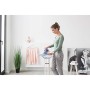 Brabantia Comfort ASSE da Stiro con Poggiaferro Solid, Accaio Inox/Cotone/Poliestere/Plastica, Multicolore (Cotton Flower), 124 