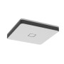 Öuesen 24W moderno impermeabile LED Lampada a soffitto piazza sottile plafoniera a filo Bianco freddo 5000K plafoniere a led pe