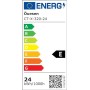 Öuesen 24W moderno impermeabile LED Lampada a soffitto piazza sottile plafoniera a filo Bianco freddo 5000K plafoniere a led pe