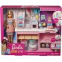 Barbie La Pasticceria Playset con Bambola Bionda, Isola per Cucinare, Forno e Accessori, Giocattolo per Bambini 4+ Anni