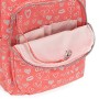 Kipling SEOUL GO S Zainetto per bambini, 35 cm, 14 liters, Multicolore (Hearty Pink Met)